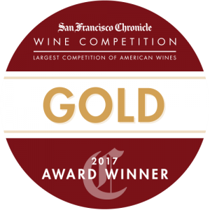 Label: San Francisco Chronicle Wine Competition Gold 2017 Award Winner